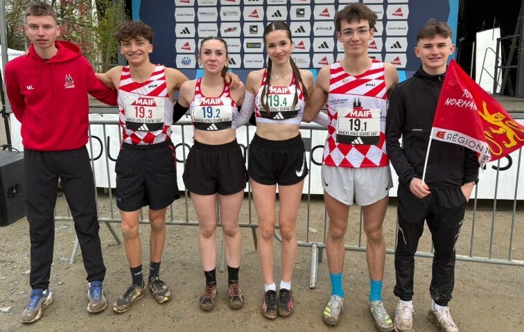 7-8 mars 2026 - France de cross : le relai U20 14ème !