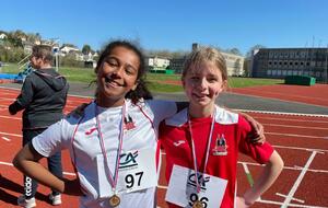 6 avril 2025 - SAINT-LO - les deux filles de la secrétaire marchent (et bien !)