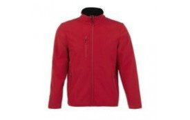 Veste SOFTSHELL imperméable SANS capuche - ROUGE